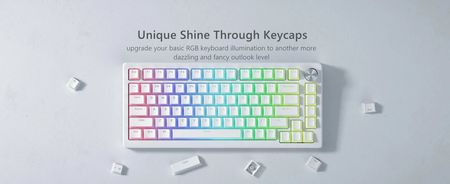 129-Key Pudding PBT Keycap Set