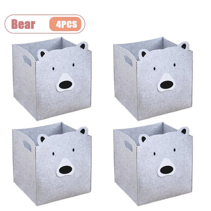 Felt Pet Toy & Household Storage Basket