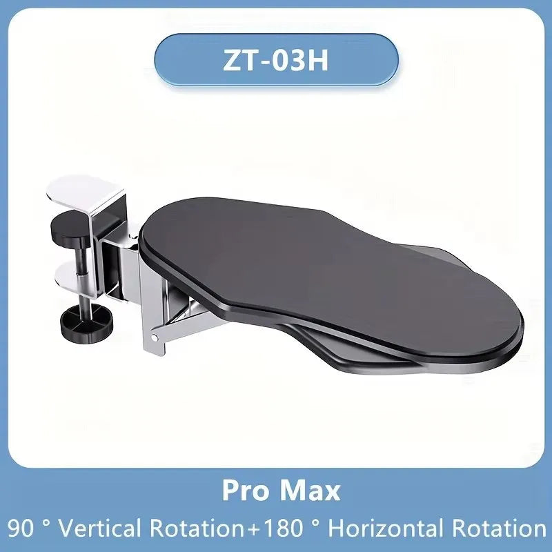 Foldable Rotating Wrist & Elbow Support for Office Desks