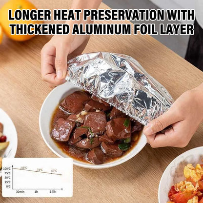 Reusable Aluminium Foil Bowl Covers