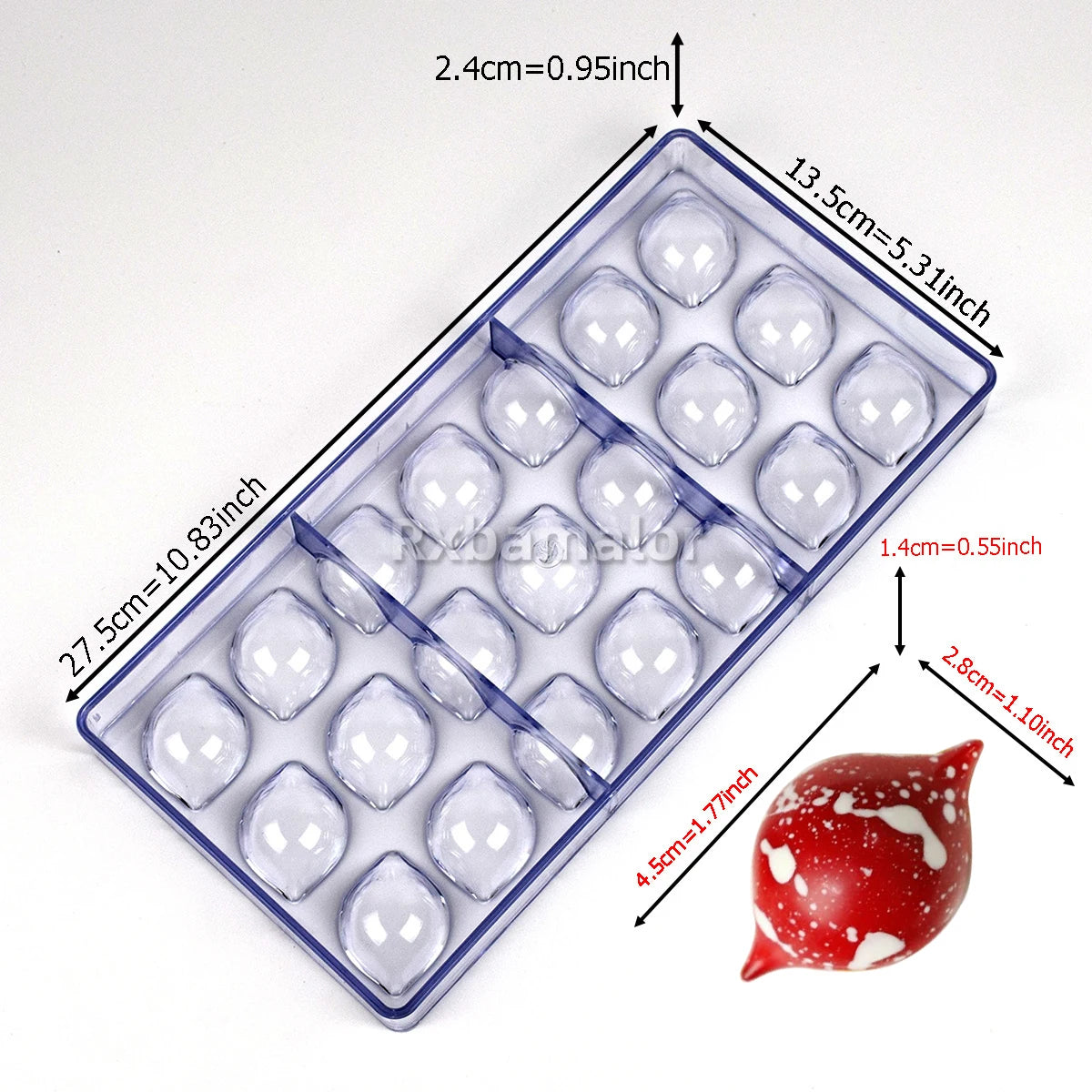 Professional Polycarbonate Chocolate Mold