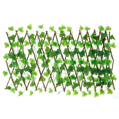 Expandable Artificial Ivy Privacy Fence
