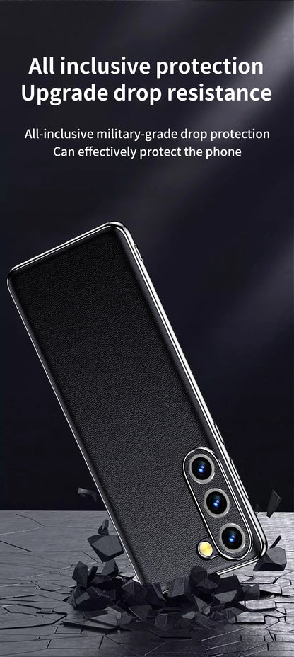 Genuine Leather Samsung Phone Case
