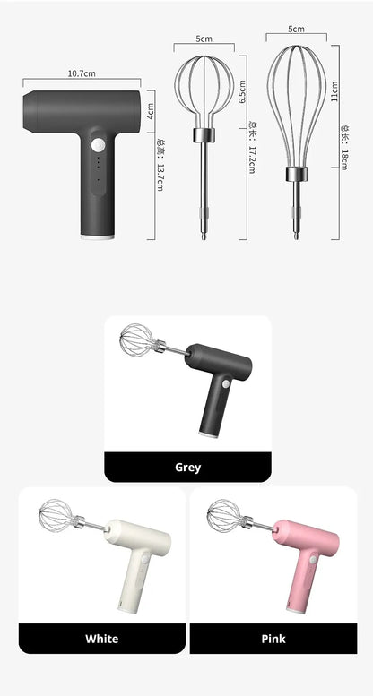 Cordless Electric Food Mixer
