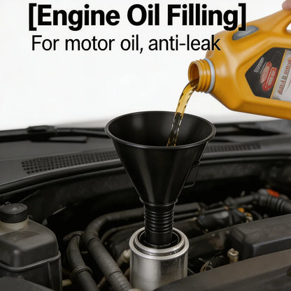 Multi-Purpose Automotive Funnel Set