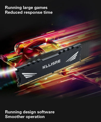 KLLISRE DDR4 Desktop RAM – 8GB / 16GB 2666MHz & 3200MHz