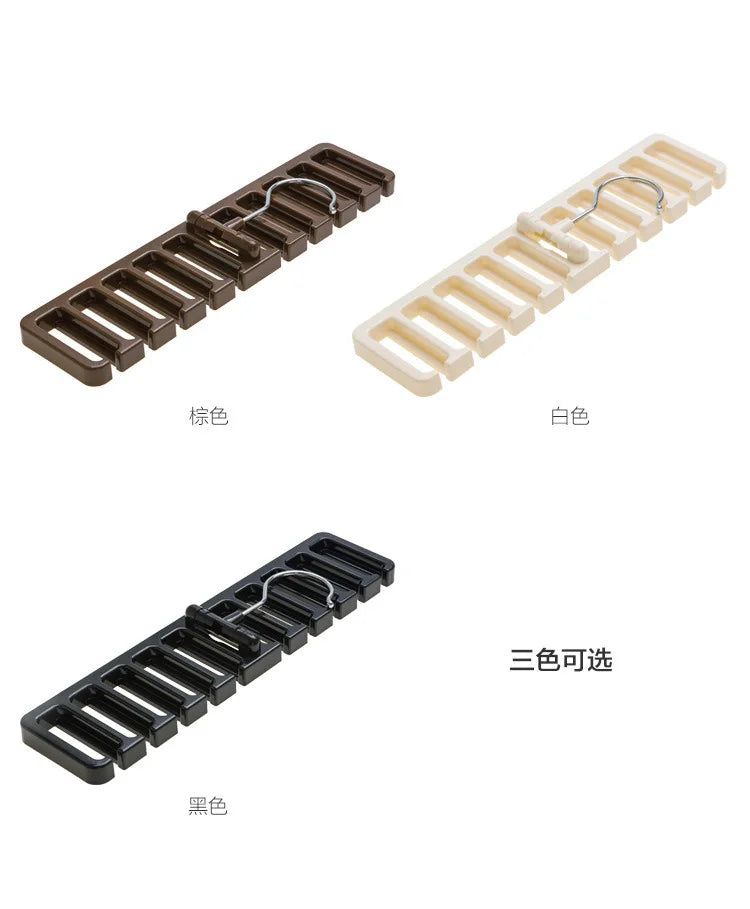 Wardrobe Hanger for Belts, Ties & Scarves