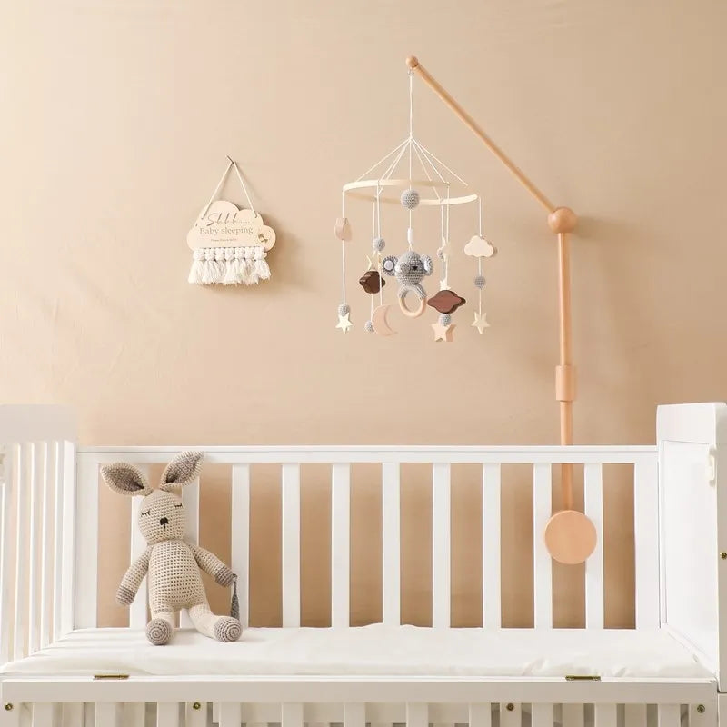 Wooden Baby Crib Mobile