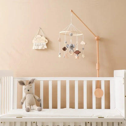 Wooden Baby Crib Mobile