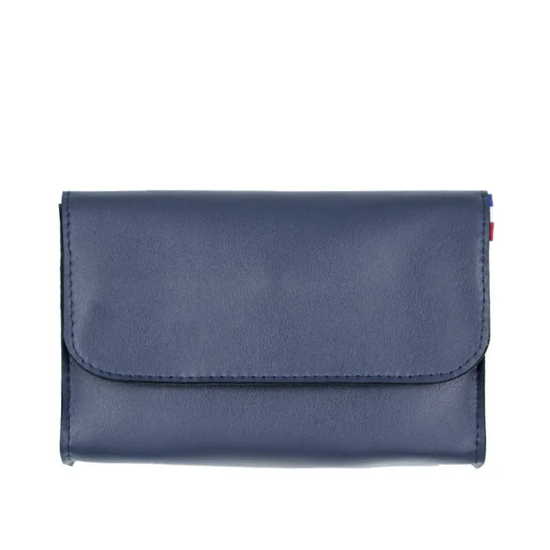 Compact PU Leather Cable & Charger Organizer