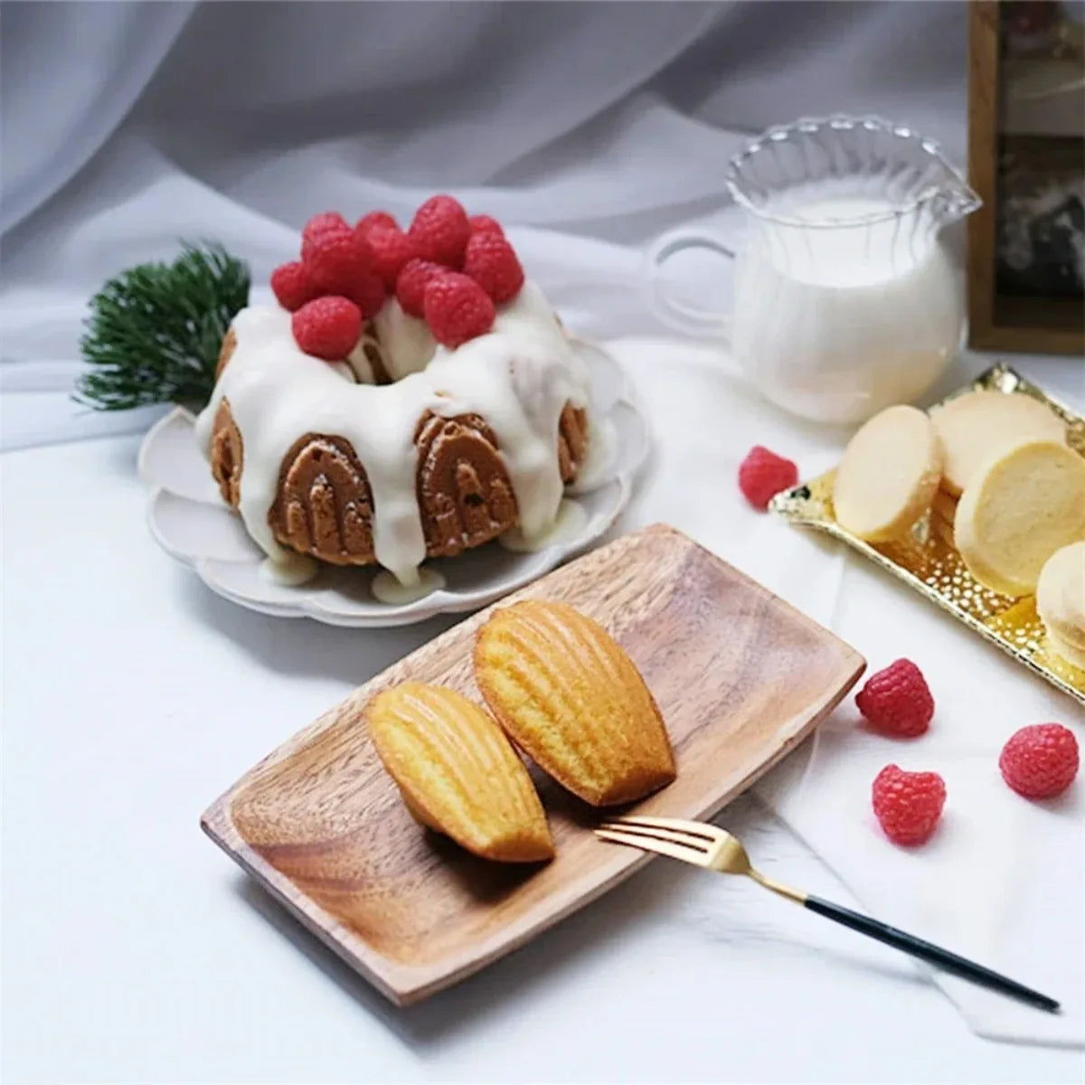 9-Cavity Silicone Madeleine Baking Mould Set
