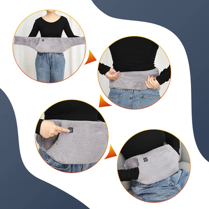 USB Heated Waist & Hand Warmer Belt