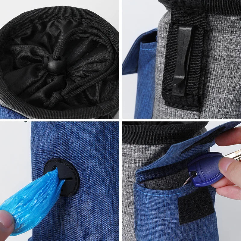 Pet Training Treat Pouch & Walking Waist Bag