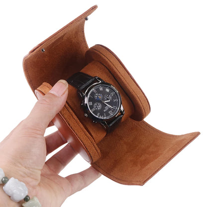 Single Watch Storage Case with Protective Cushion