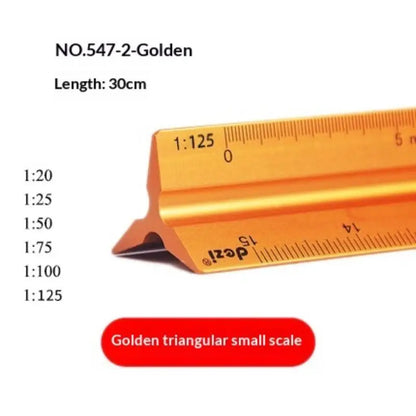 30cm Triangular Scale Ruler for Architects & Engineers