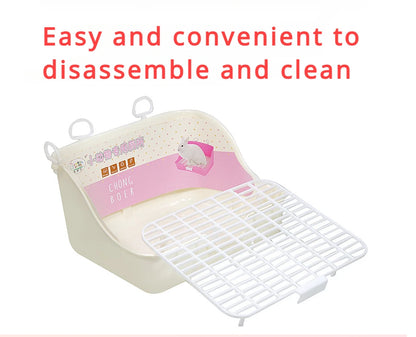 Small Animal Hamster & Rabbit Toilet Tray