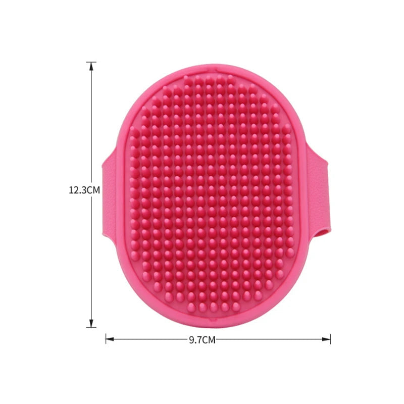 Soft Rubber Pet Bath Brush