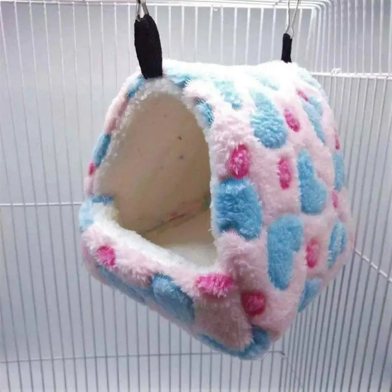 Plush Hanging Small Pet Nest & Cozy Cave Bed