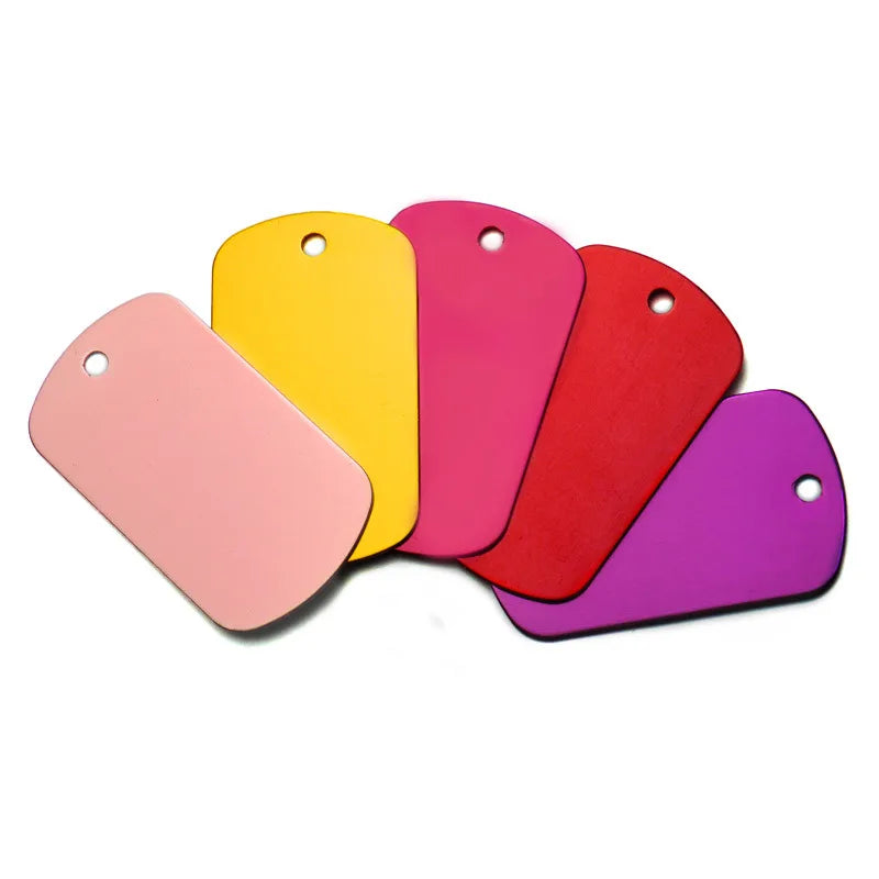 Personalized Aluminum Dog Tags – Custom Pet ID Tags