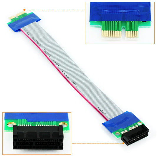 PCIe x1 Extension Ribbon Cable