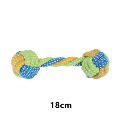 Cotton Rope Dog Chew Toy Ball