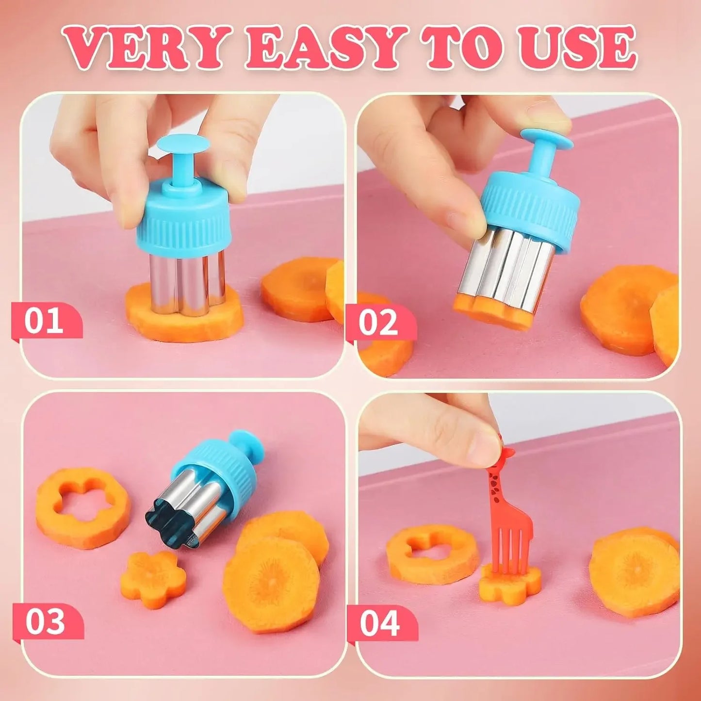 Fruit & Cookie Embossing Cutter Set