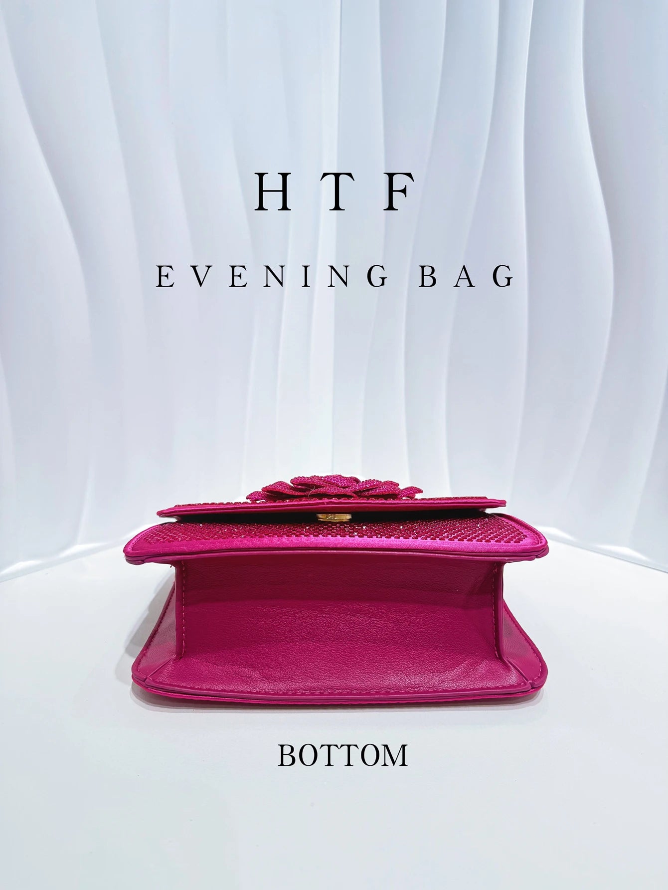 Glitter Crystal Evening Clutch Bag