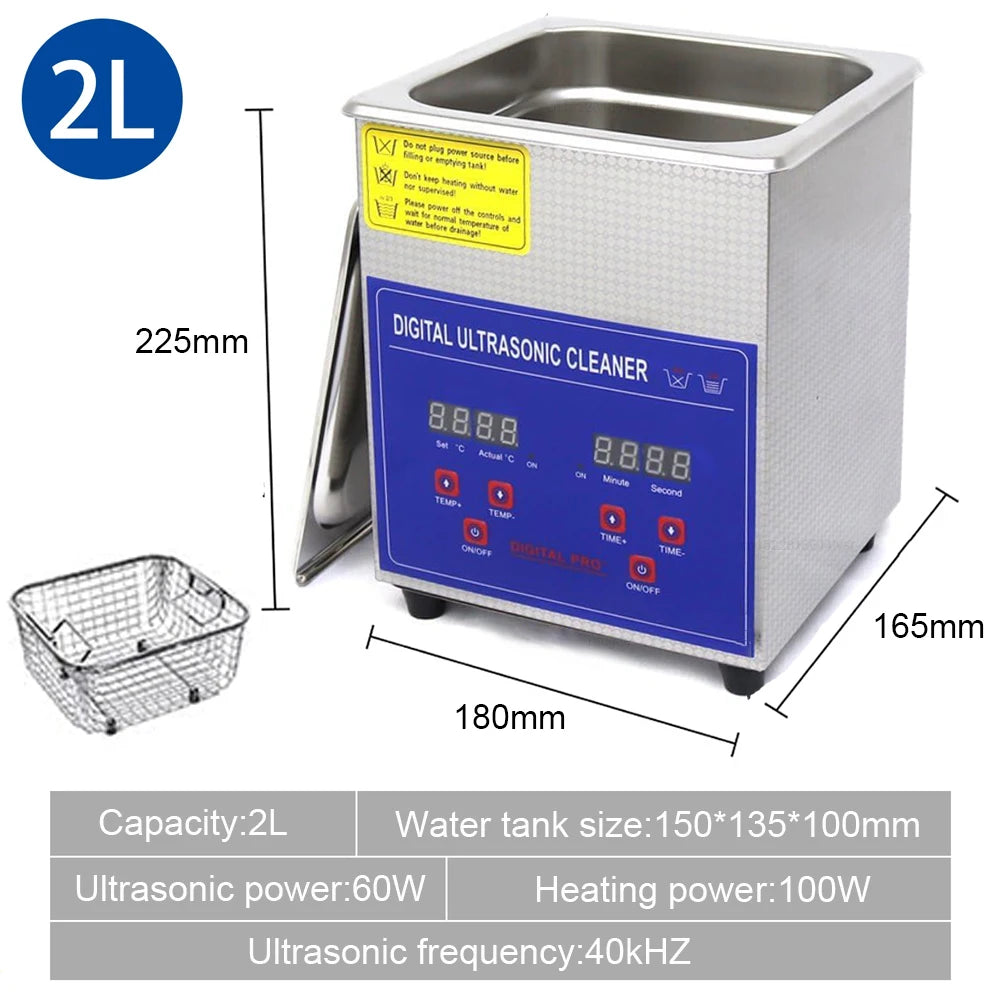 Ultrasonic Heated Cleaning Machine