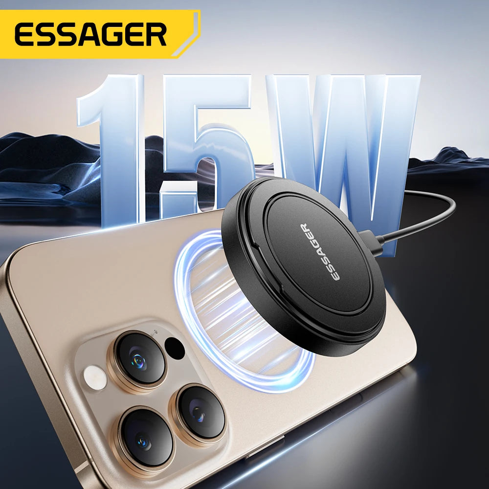 ESSAGER Magnetic Wireless Charger with Phone Holder