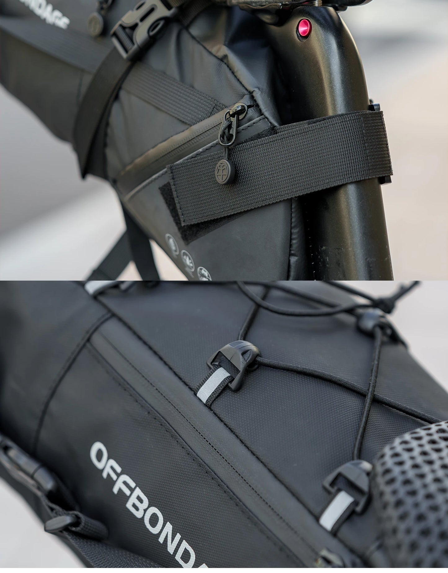 Waterproof Bicycle Saddle Bag 15L