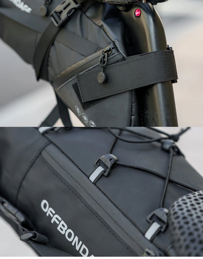 Waterproof Bicycle Saddle Bag 15L