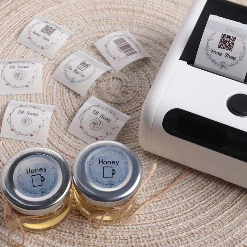 Transparent Thermal Label Roll