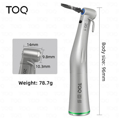 Dental LED Fiber Optic Implant Handpiece 20:1