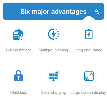 Smart Solar WiFi Irrigation Timer