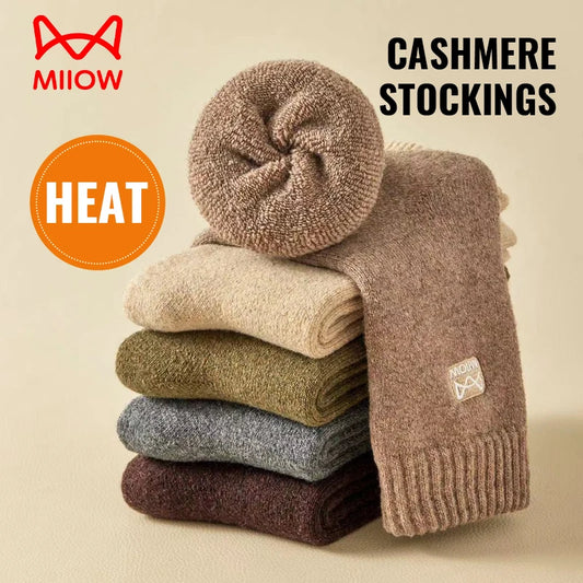 Men’s Thick Wool Blend Winter Socks – 3 Pairs