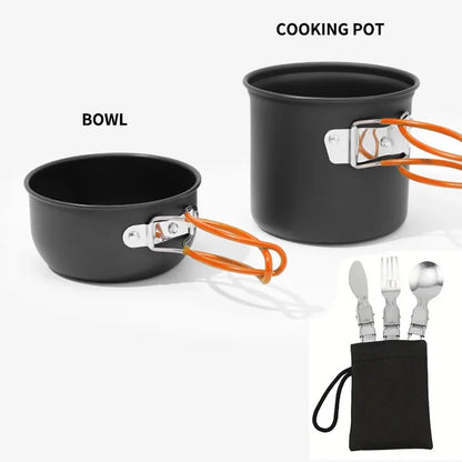Outdoor Camping Cooking Set