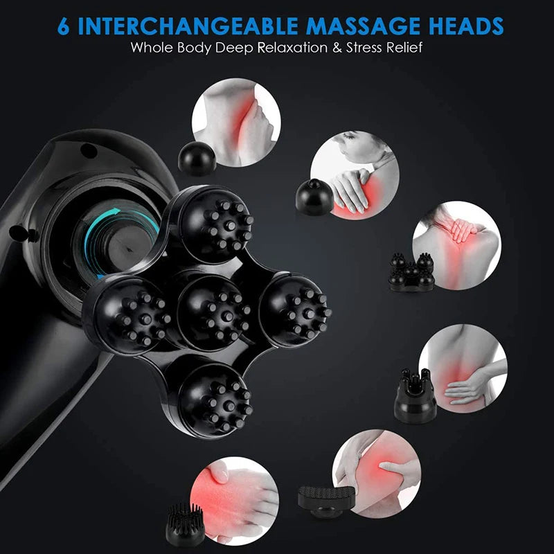 Rechargeable Deep Tissue Percussion Body Massager