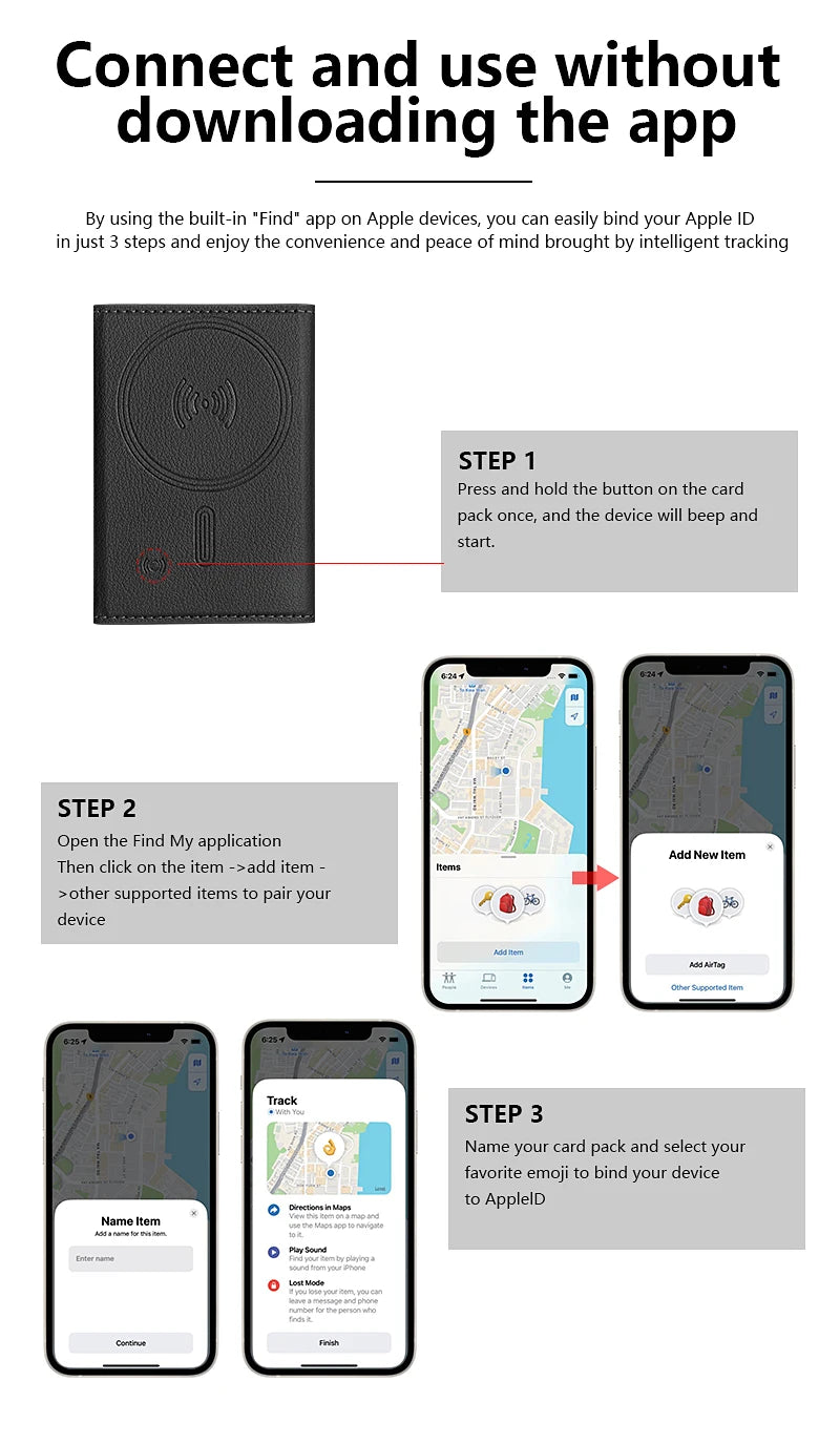 MagSafe Wallet with Find My Tracking