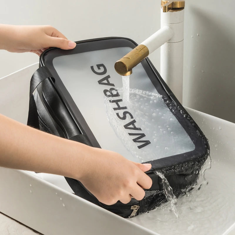 Extra Large Waterproof Travel Makeup Organizer Bag