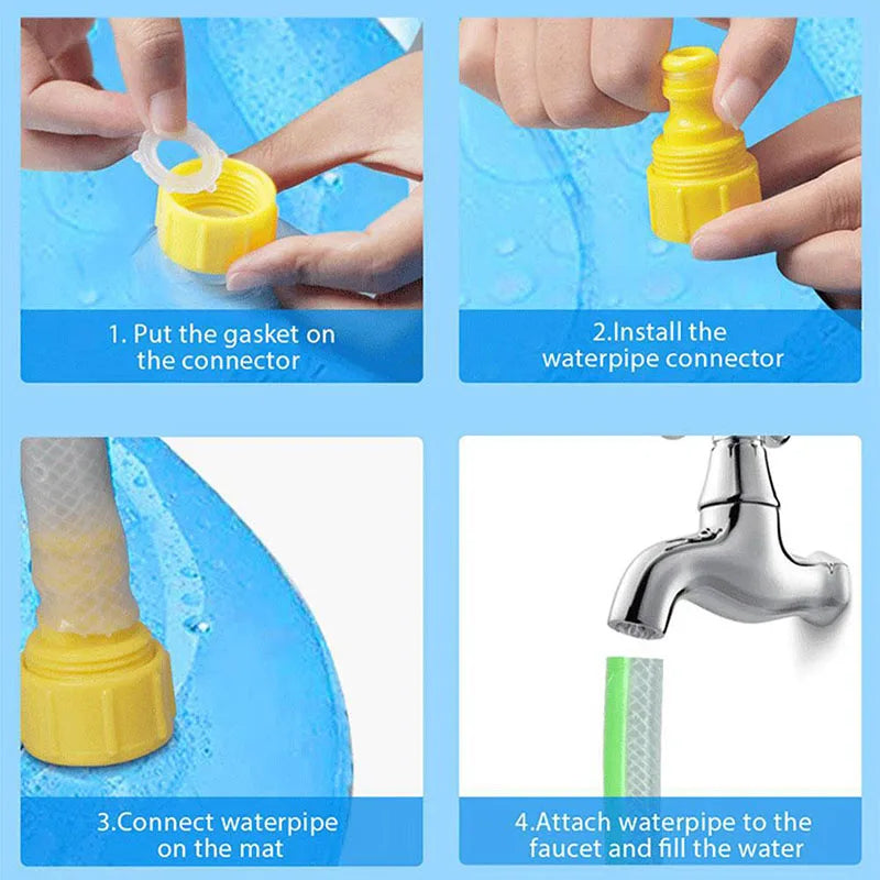 Interactive Dog Water Spray Splash Mat