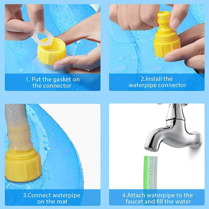 Interactive Dog Water Spray Splash Mat