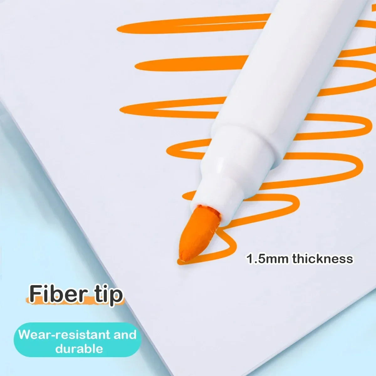 Magnetic Erasable Whiteboard Marker Set