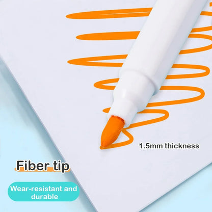 Magnetic Erasable Whiteboard Marker Set