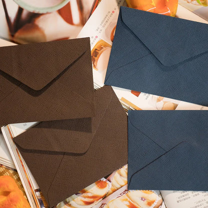 Textured Paper Envelope Set