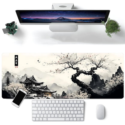 Landscape Ink Painting Mouse Pad