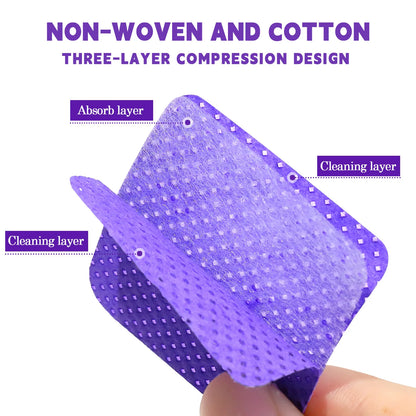 Lint-Free Nail Polish Remover Wipes