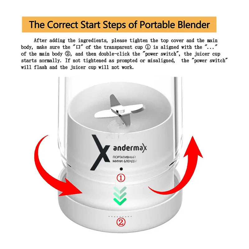 Portable Personal Blender