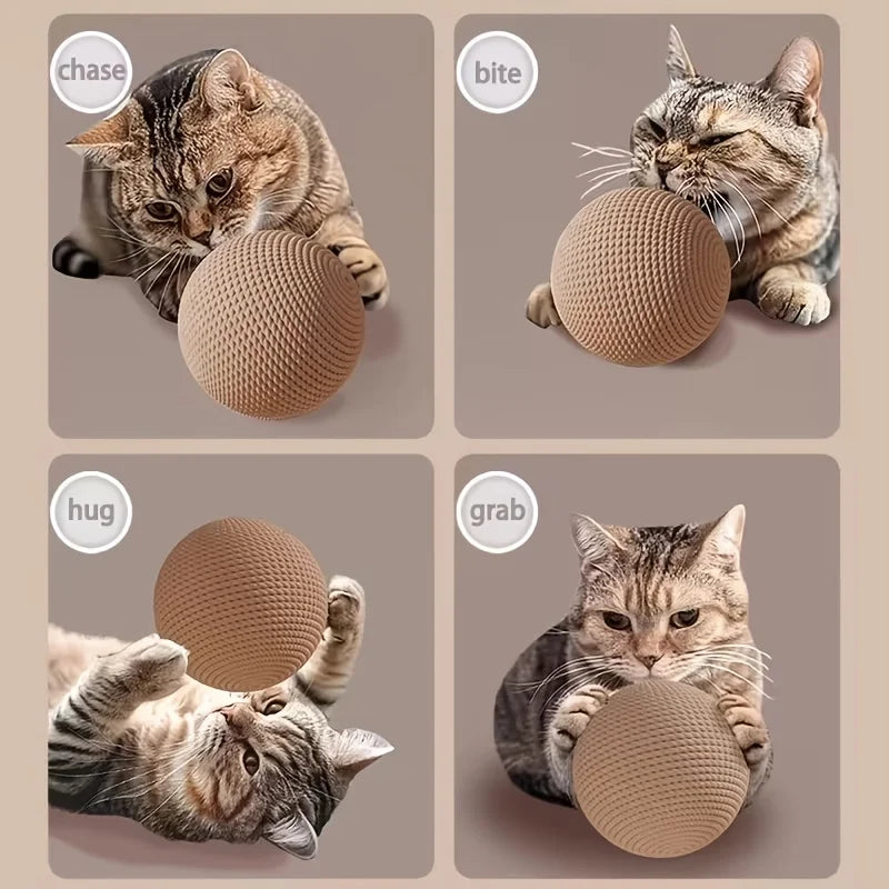 Sisal Cat Toy Ball for Indoor & Outdoor Play