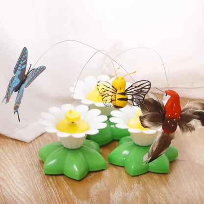 Interactive Rotating Butterfly Cat Toy
