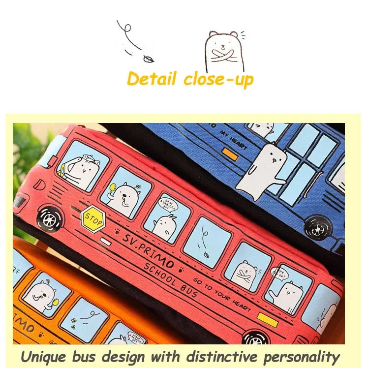 School Bus Pencil Case